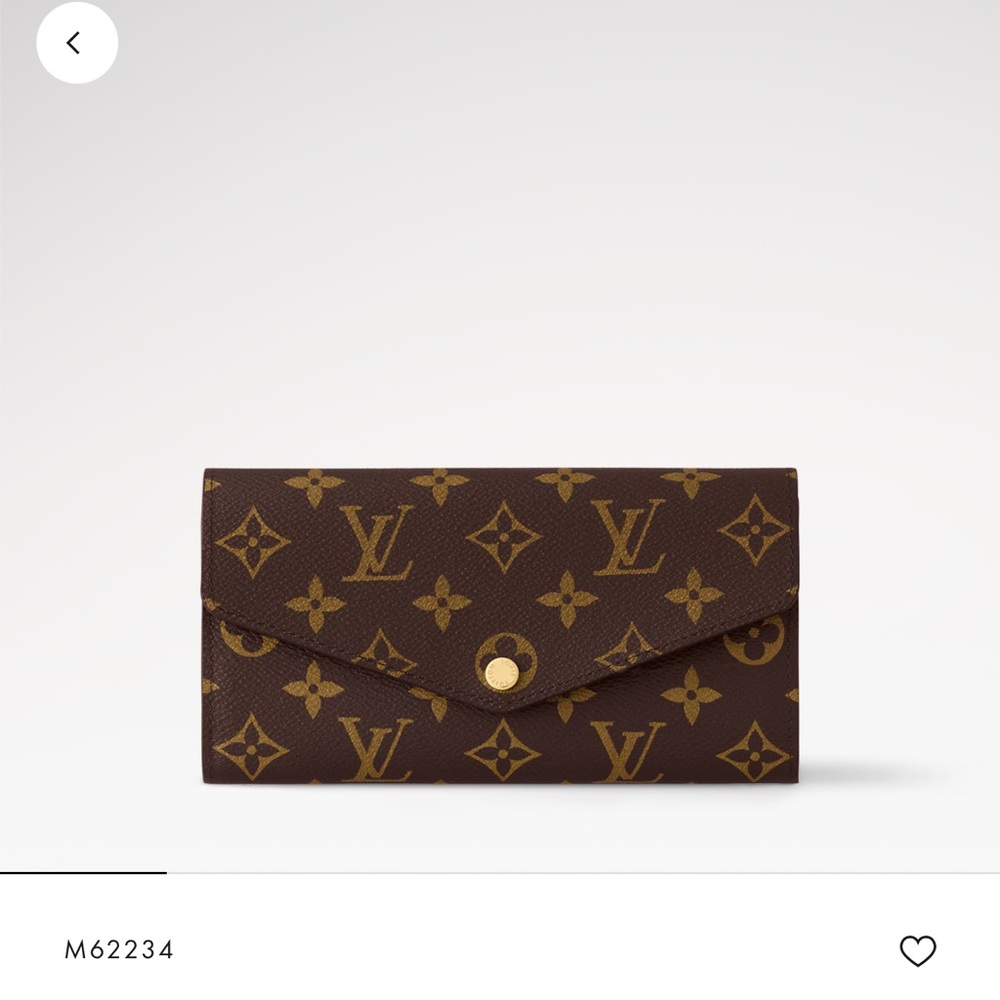 LV monogram wallet